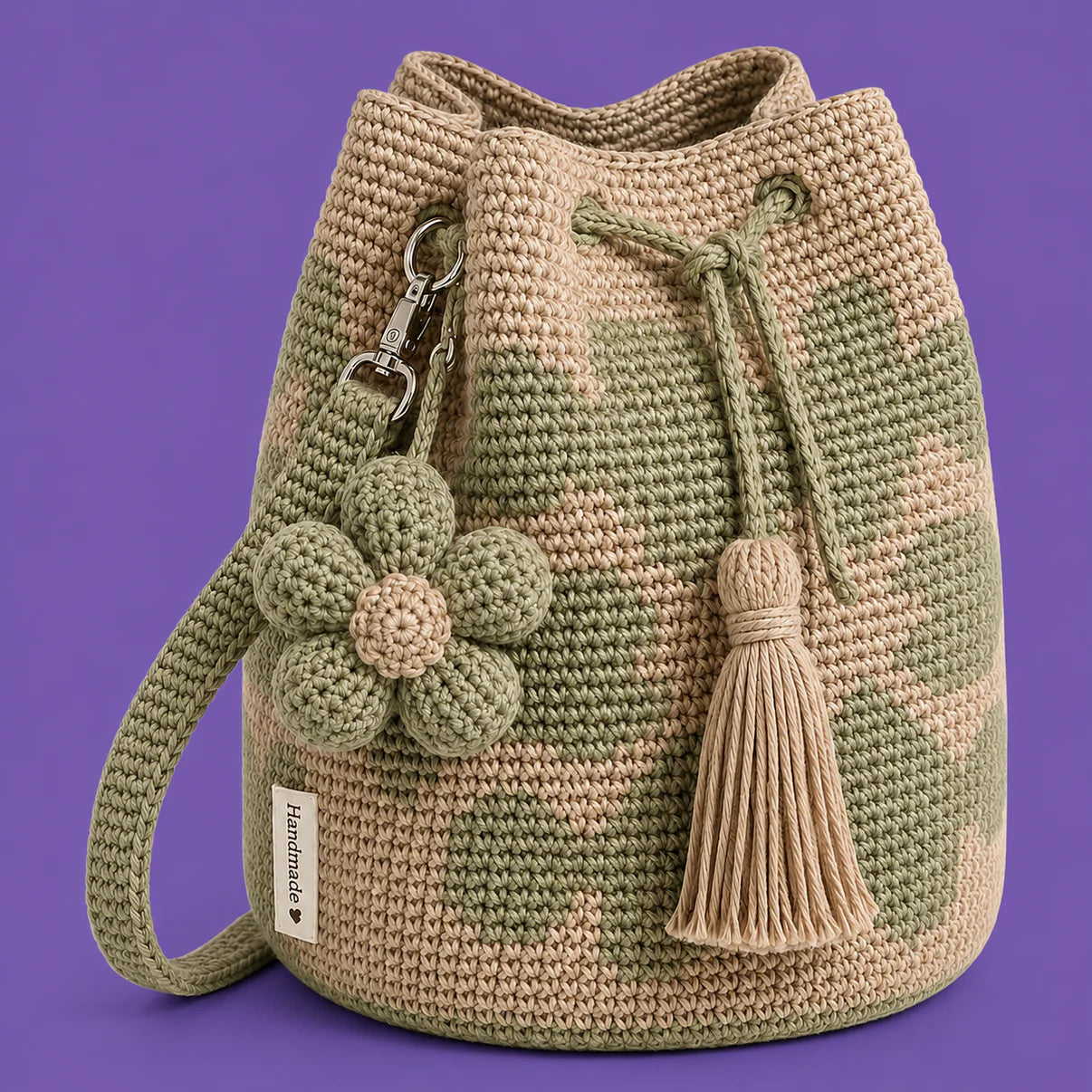 Bolso de Ganchillo Hechas a Mano