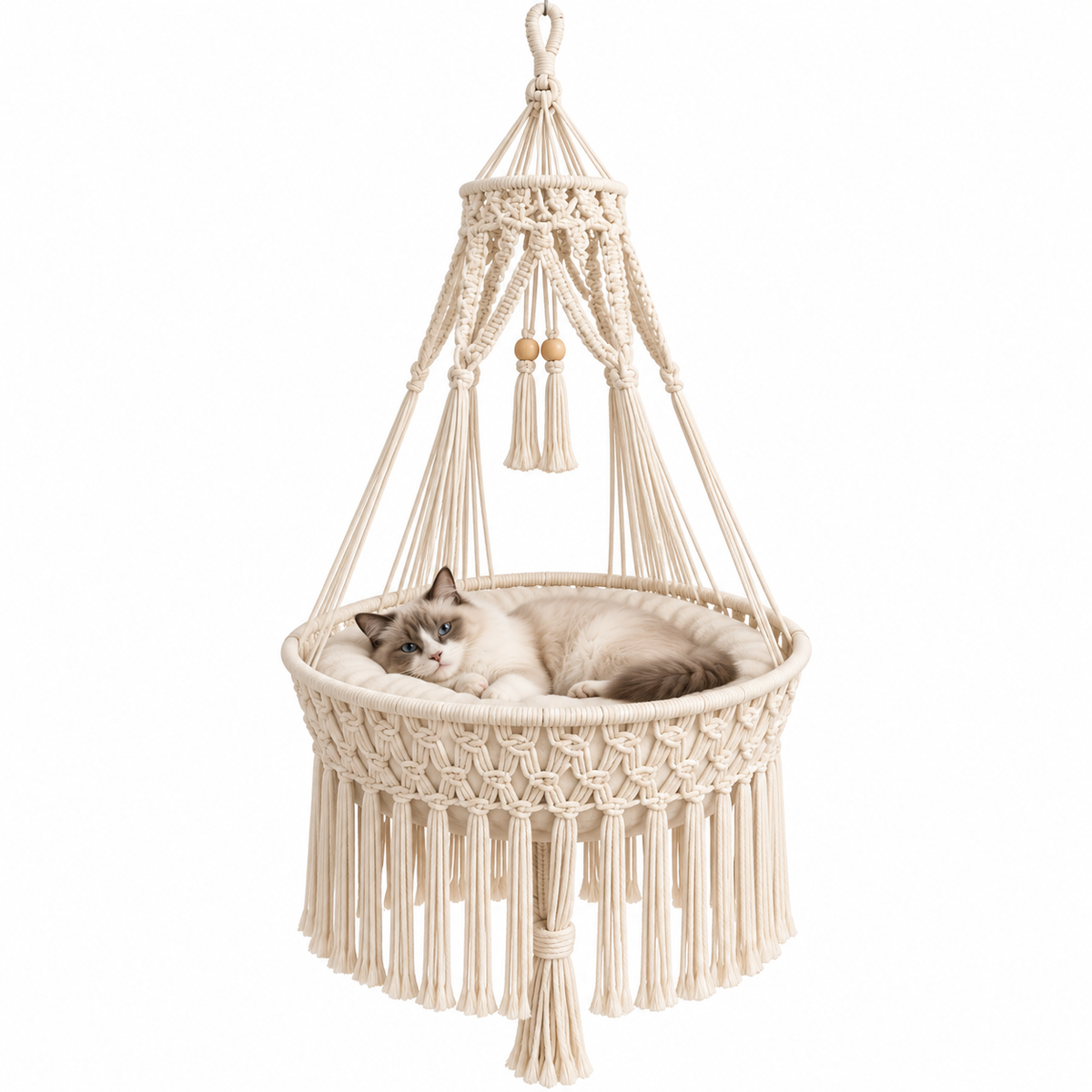 Cozy™  Handwoven Cat Bed
