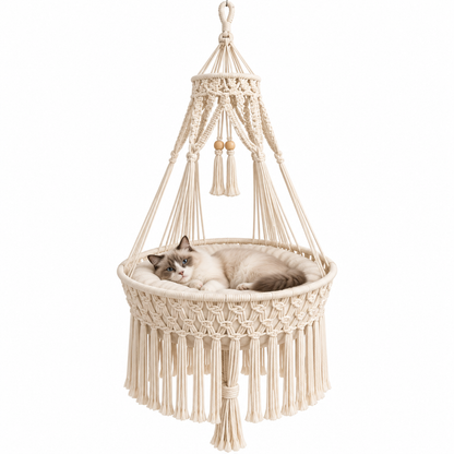 Cozy™  Handwoven Cat Bed
