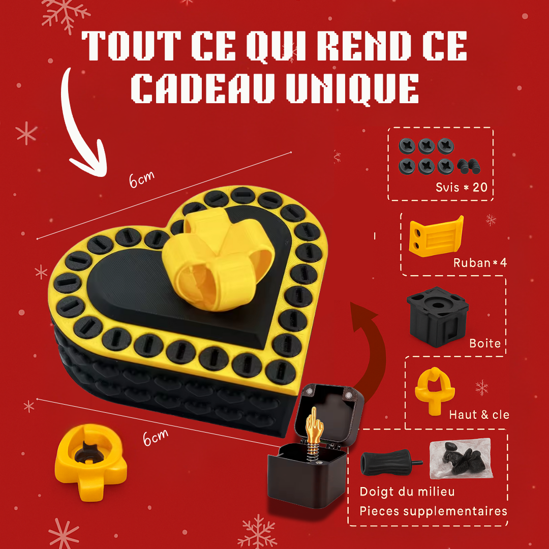 Boite Cadeau Surprise Coeur